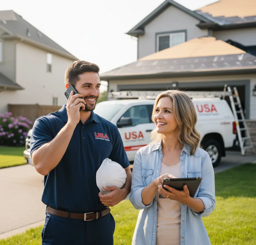 USA Roof Repair Experts customer support in Seekonk